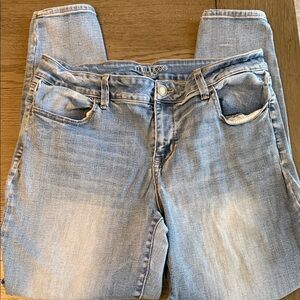 Maurices Classic Light Blue Straight Leg Jeans